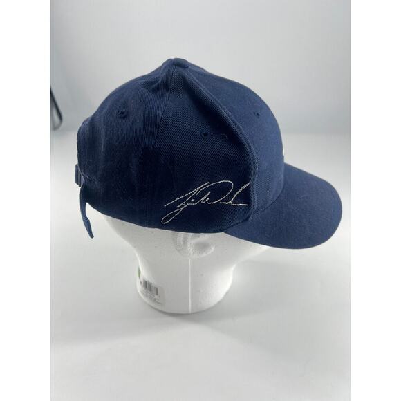 Nike Buick Tiger Woods Golf Hat Adjustable Navy Blue White Swoosh Sportwear - Picture 4 of 6
